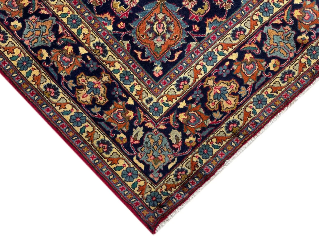 maschhad-teppich-307-x-203-cm-250000-knoten-m-floral-handgeknupft-3 Perserteppich Maschhad 307 x 203 cm Wolle handgeknüpft
