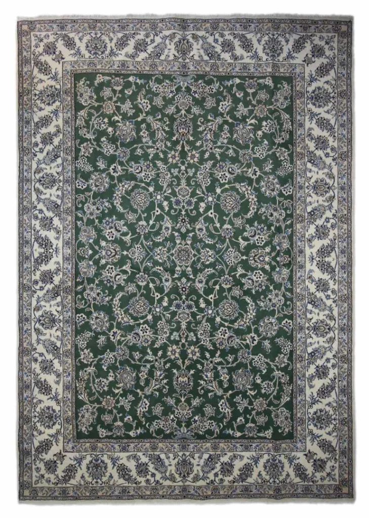 Perserteppich Nain 352 x 245 cm Wolle handgeknüpft