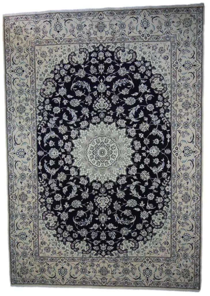Perserteppich Nain 347 x 249 cm Wolle handgeknüpft