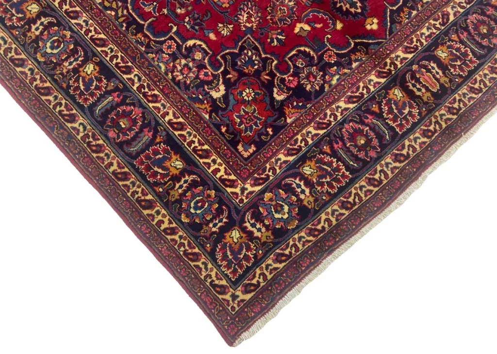 Perserteppich Maschhad 315 x 193 cm Wolle handgeknüpft