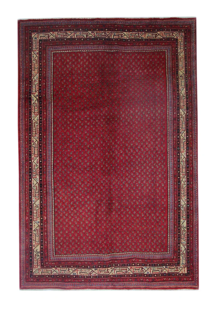 Perserteppich Sarough 325 x 215 cm Wolle handgeknüpft