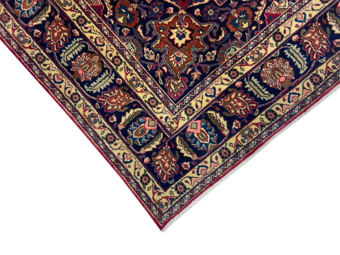 Perserteppich Maschhad 333 x 243 cm Wolle handgeknüpft