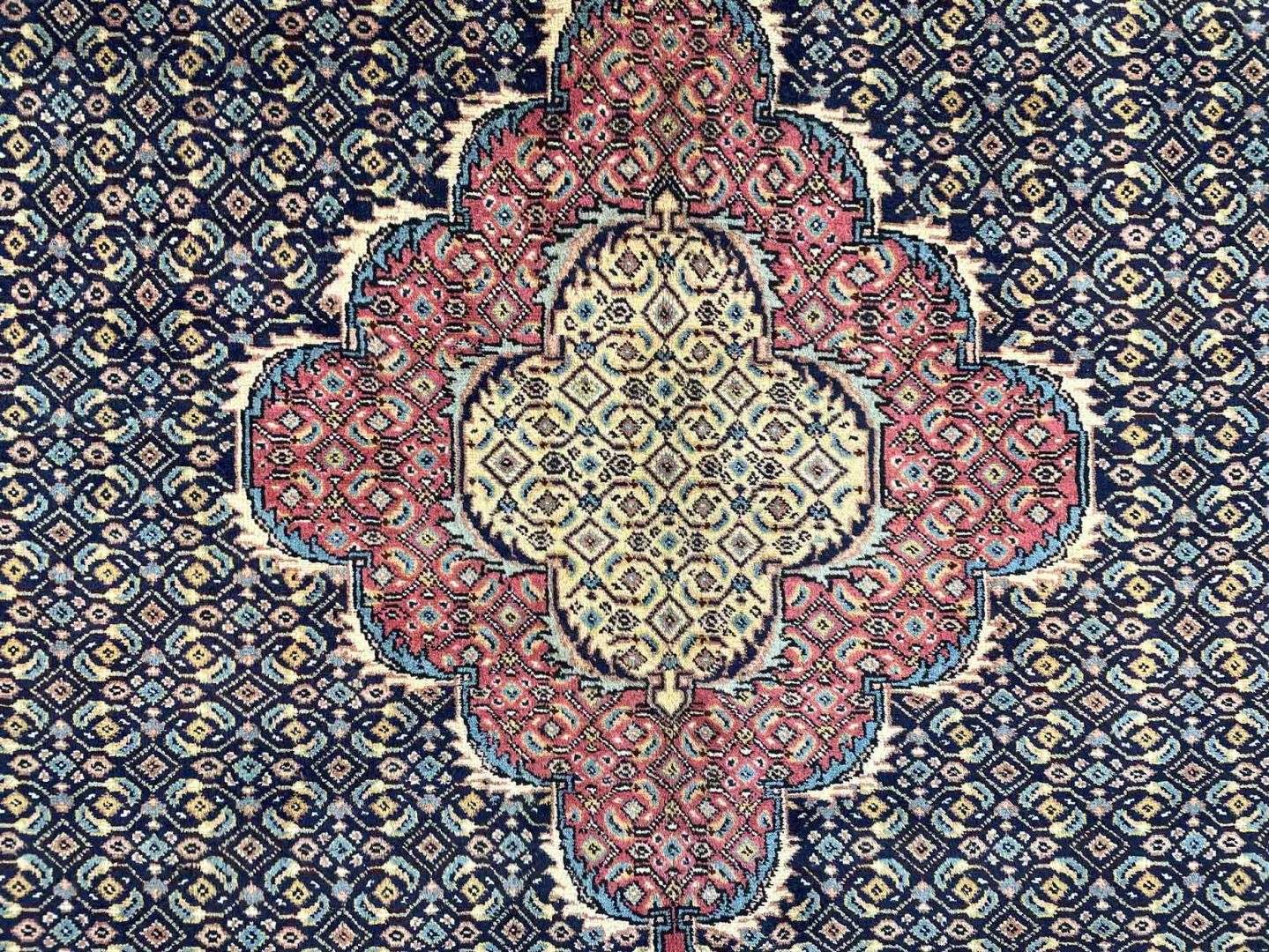Perserteppich Meshkin 275 x 200 cm Wolle handgeknüpft