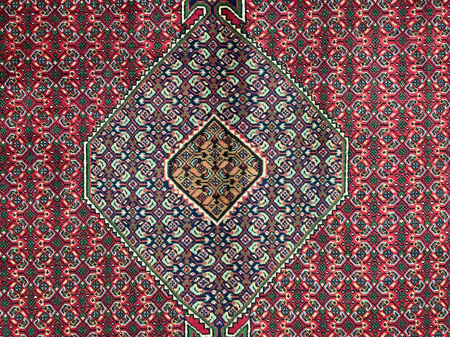 Perserteppich Meshkin 282 x 190 cm Wolle handgeknüpft