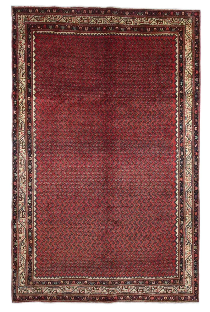 Perserteppich Sarough 339 x 217 cm Wolle handgeknüpft