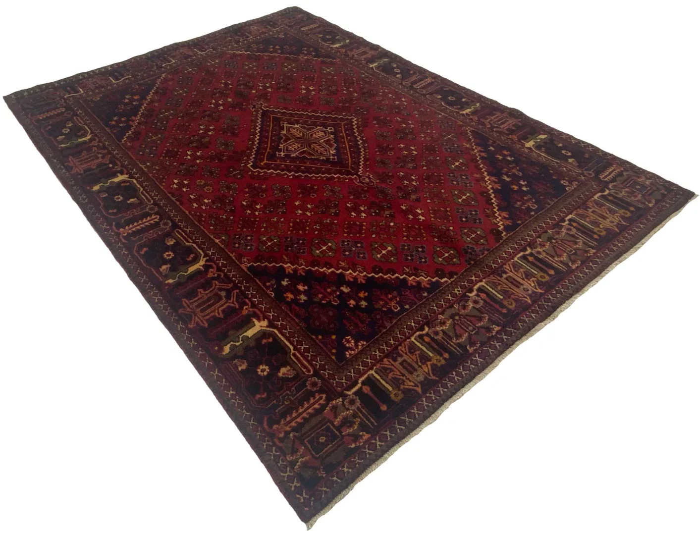 Orientteppich Meymeh 304 x 218 cm Wolle handgeknüpft