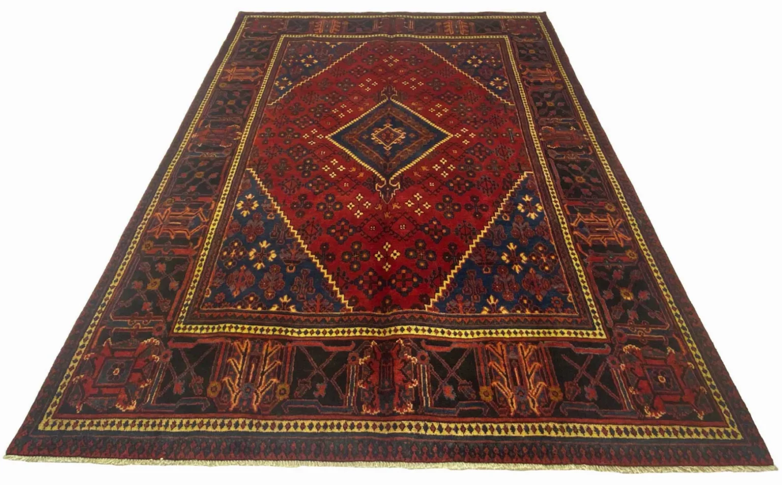 Orientteppich Meymeh 316 x 217 cm Wolle handgeknüpft