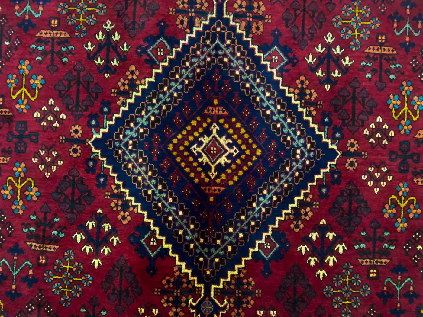 Orientteppich Meymeh 326 x 223 cm Wolle handgeknüpft
