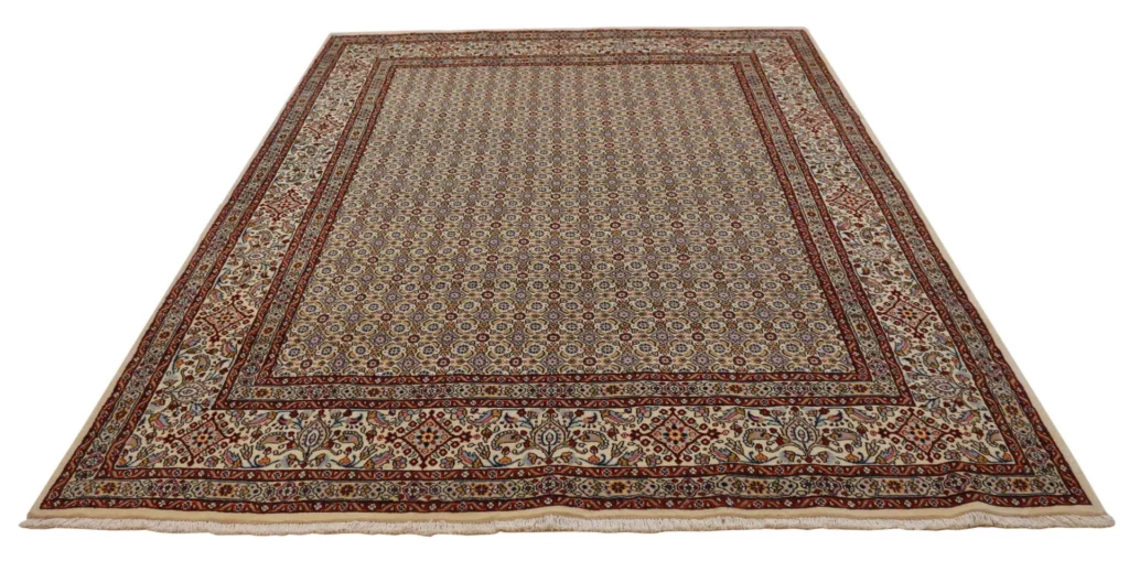 Perserteppich Moud 295 x 210 cm Schafwolle handgeknüpft