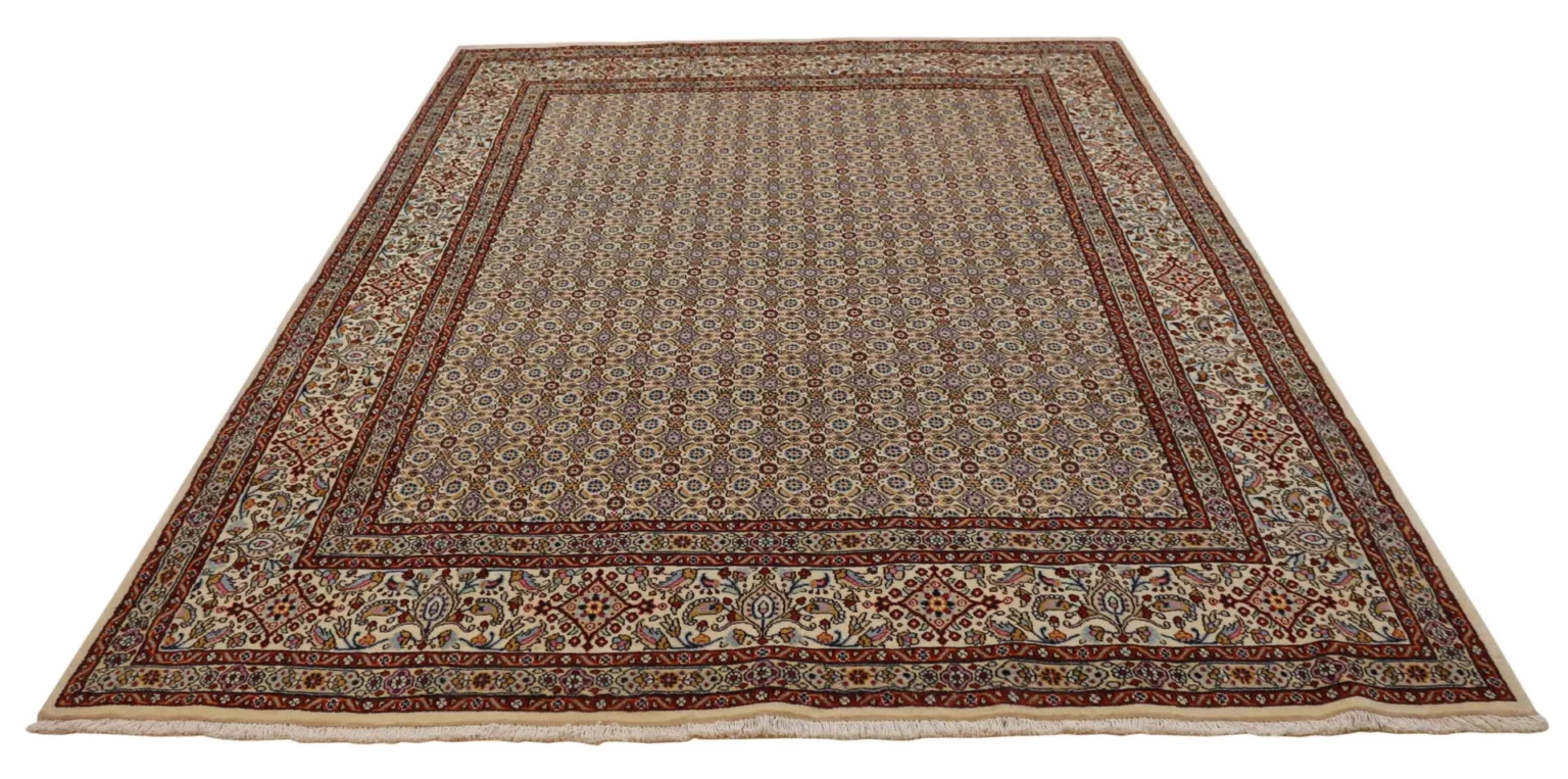Perserteppich Moud 295 x 210 cm Schafwolle handgeknüpft