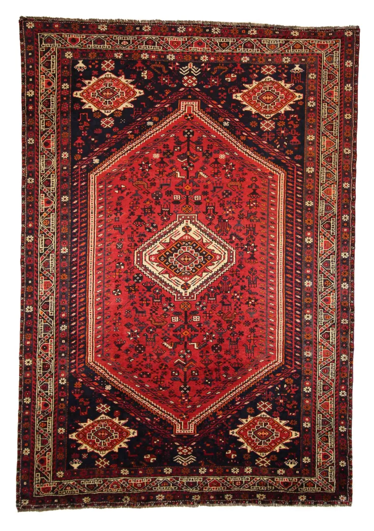 Perserteppich Shiraz 300 x 209 cm Wolle handgeknüpft