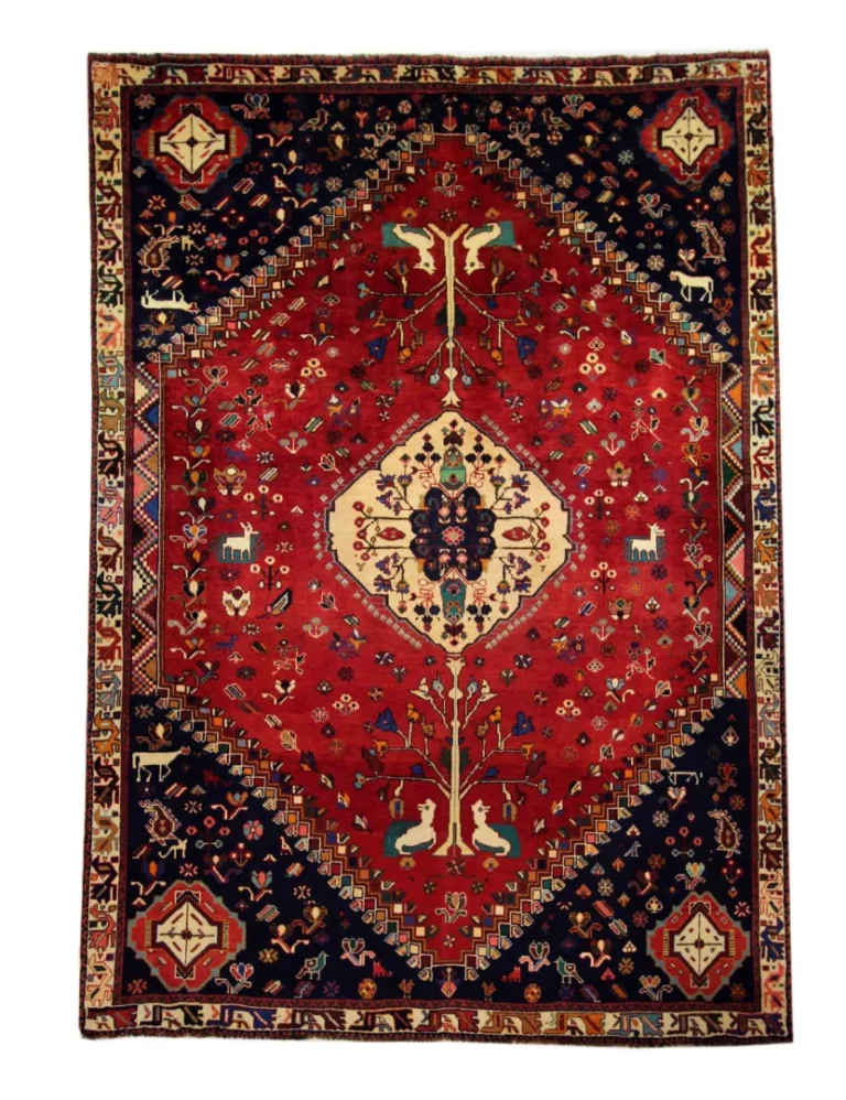 shiraz-teppich-303-x-215-cm-100000-knoten-handgeknupft-fur-teppiche Perserteppich Shiraz 303 x 215 cm Wolle handgeknüpft