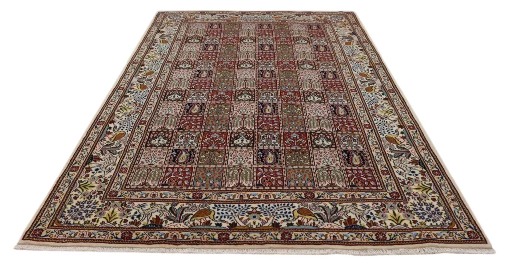 Perserteppich Moud 301 x 200 cm Wolle handgeknüpft