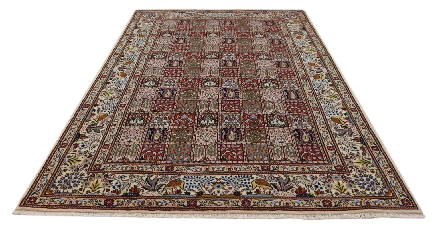 Perserteppich Moud 301 x 200 cm Wolle handgeknüpft