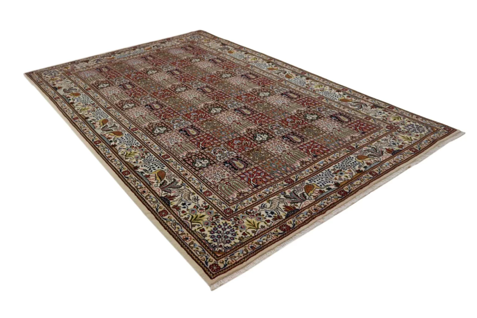 Perserteppich Moud 301 x 200 cm Wolle handgeknüpft