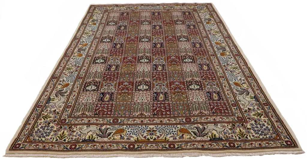 Perserteppich Moud 305x195 cm Schafwolle handgeknüpft
