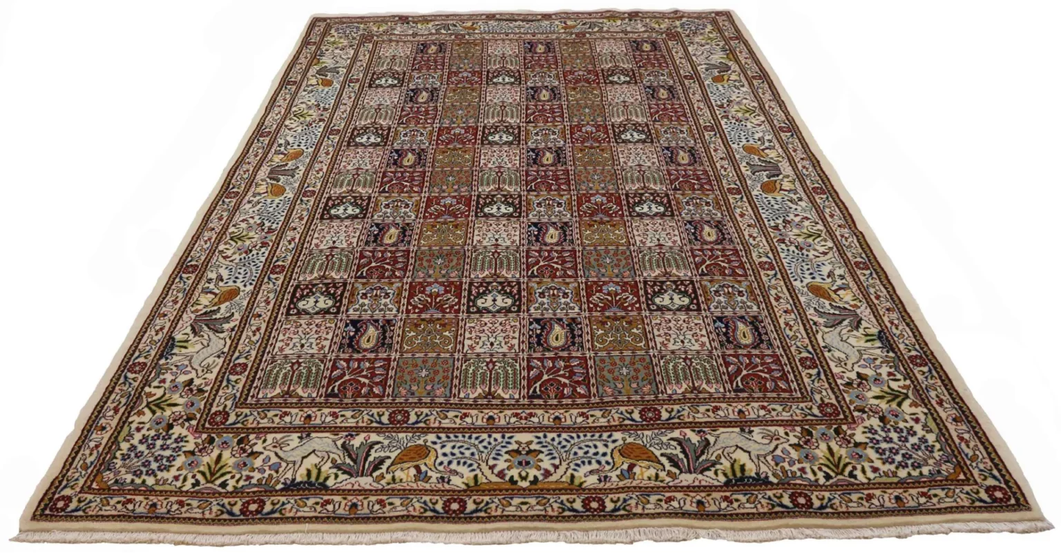 Perserteppich Moud 305x195 cm Schafwolle handgeknüpft