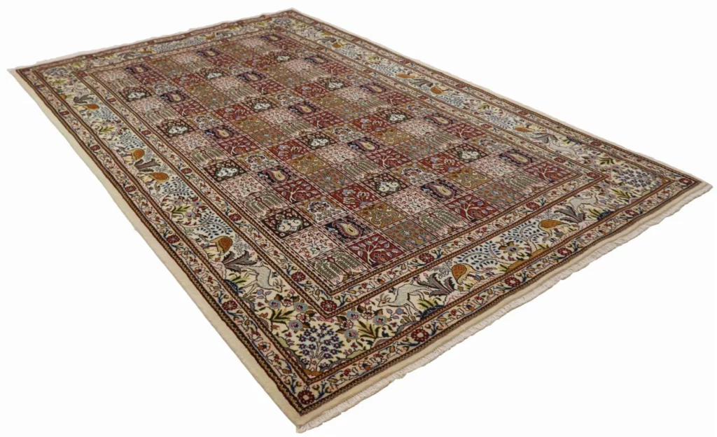 Perserteppich Moud 305x195 cm Schafwolle handgeknüpft