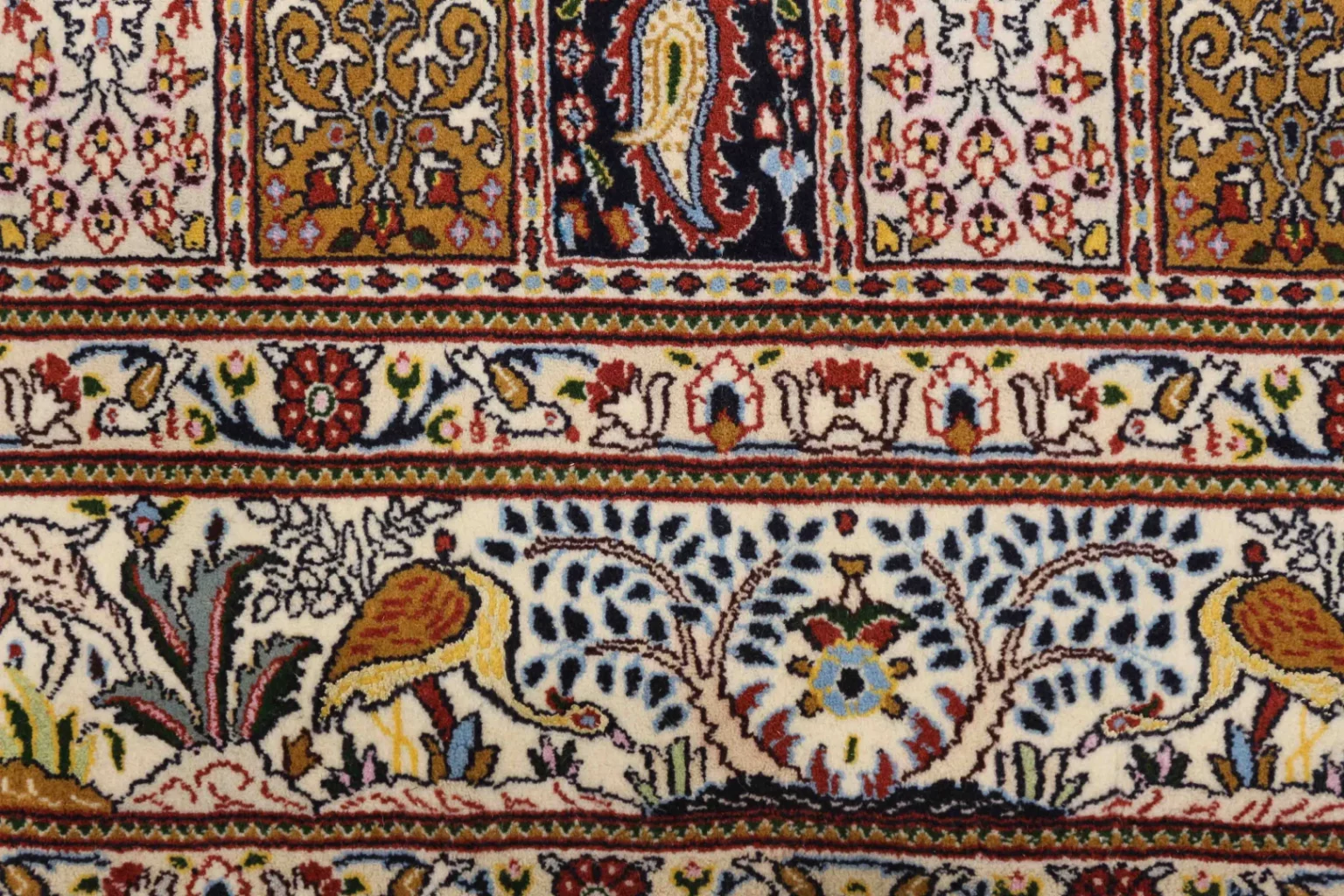 Perserteppich Moud 305x195 cm Schafwolle handgeknüpft