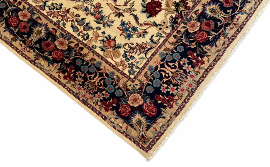 moud-orientteppich-303-x-200-cm-360000-knoten-handgeknupft-3 Perserteppich Moud 303 x 200 cm Wolle handgeknüpft