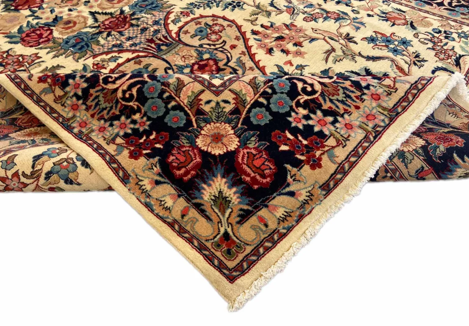 moud-orientteppich-303-x-200-cm-360000-knoten-handgeknupft-4 Perserteppich Moud 303 x 200 cm Wolle handgeknüpft