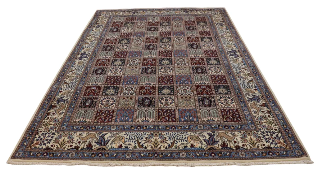 Perserteppich Moud 305 x 199 cm Wolle handgeknüpft