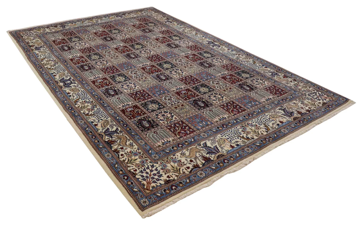 Perserteppich Moud 305 x 199 cm Wolle handgeknüpft