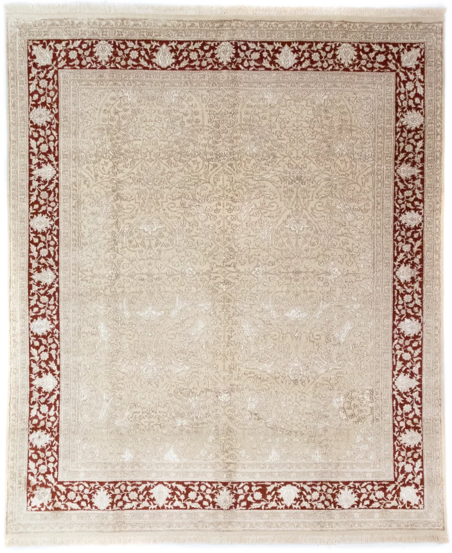 Orientteppich Tabriz 295 x 250 cm Wolle handgeknüpft