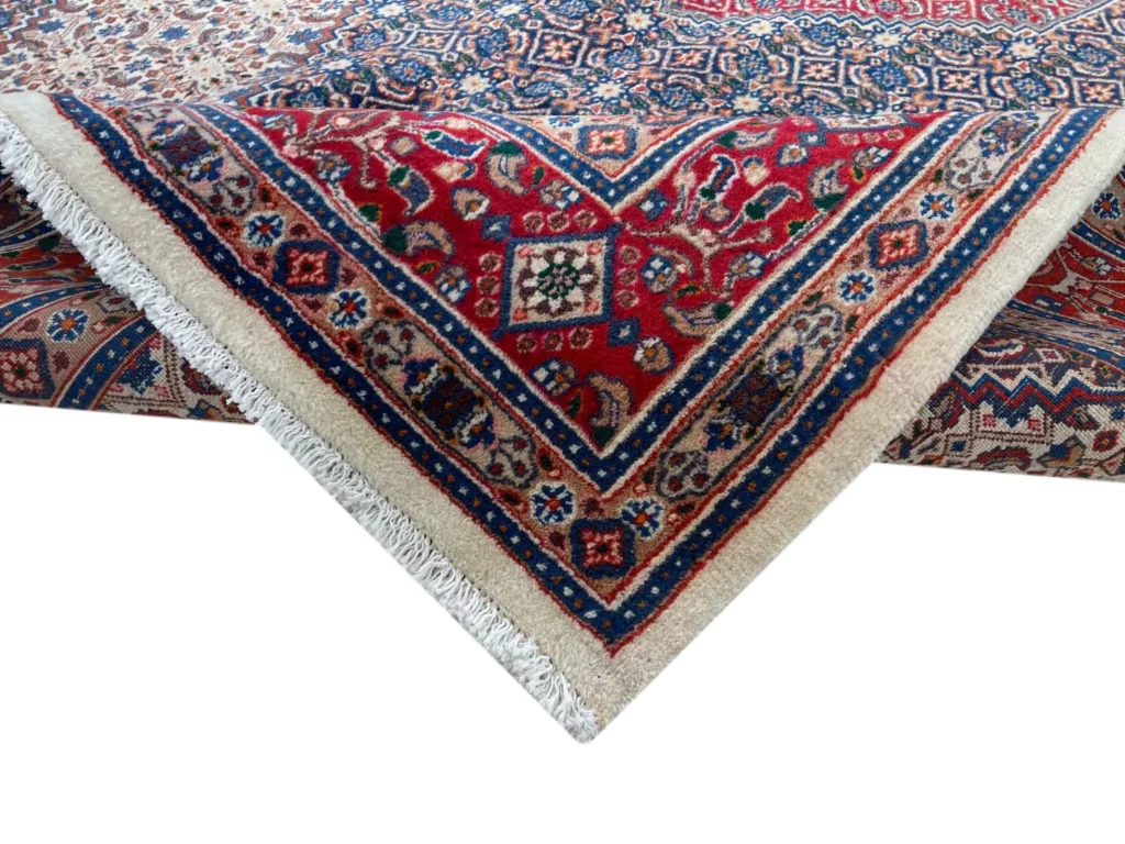 Perserteppich Moud 315 x 210 cm Wolle Seide handgeknüpft