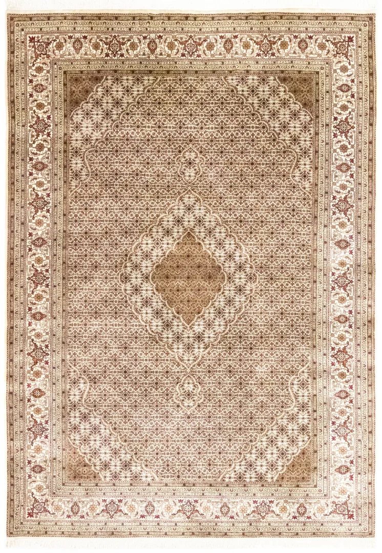 Orientteppich Täbris 296 x 205 cm Wolle handgeknüpft