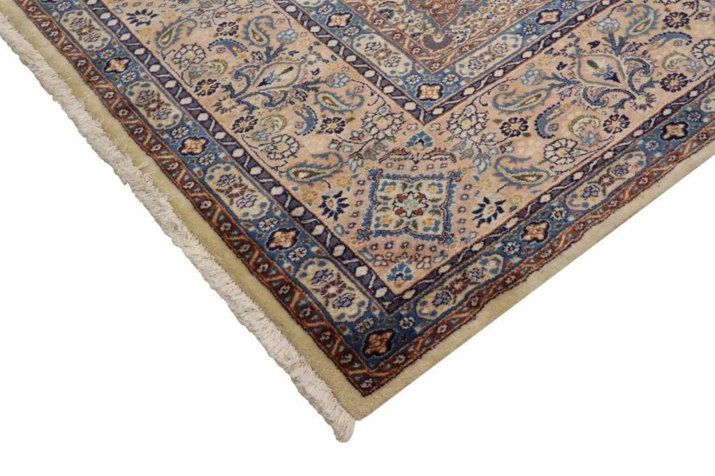 moud-teppich-343-x-244-cm-360000-knoten-handgeknupft-orientteppich-3 Perserteppich Moud 343 x 244 cm Wolle handgeknüpft