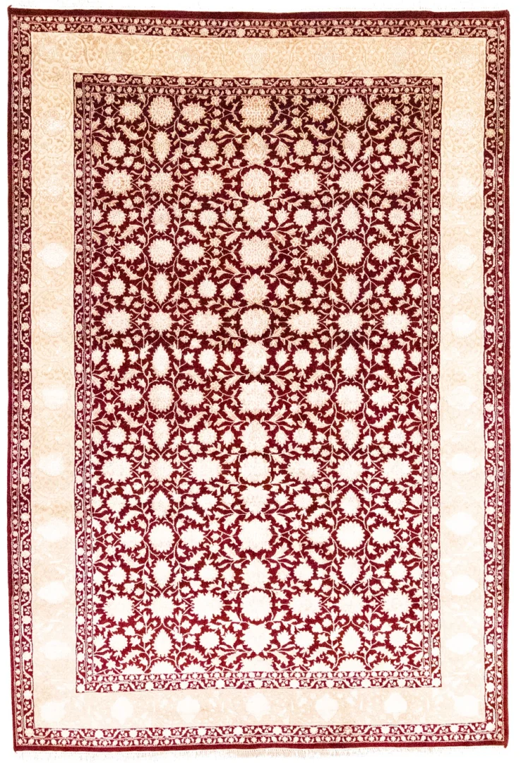 Orientteppich Täbris 298 x 200 cm Wolle handgeknüpft