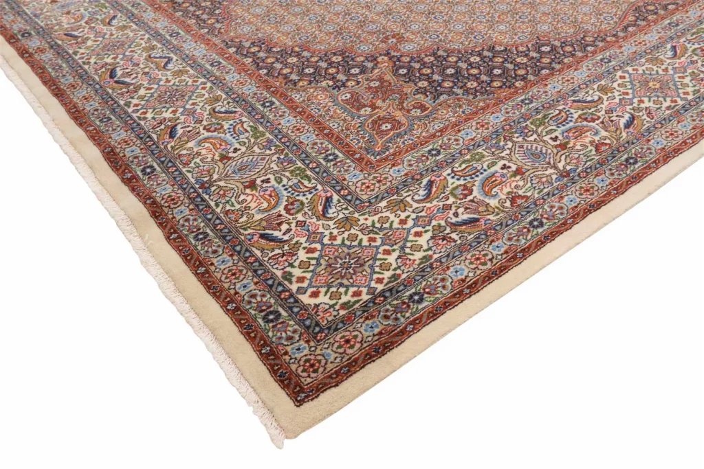 Perserteppich Moud 363x245 cm Schafwolle handgeknüpft
