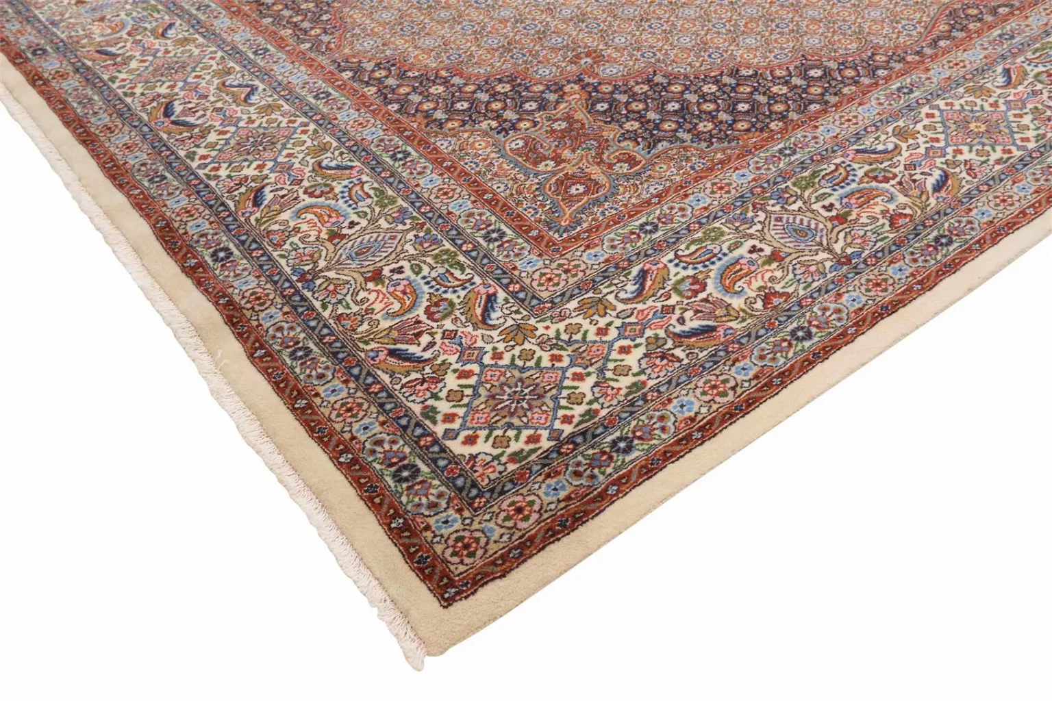 Perserteppich Moud 363x245 cm Schafwolle handgeknüpft