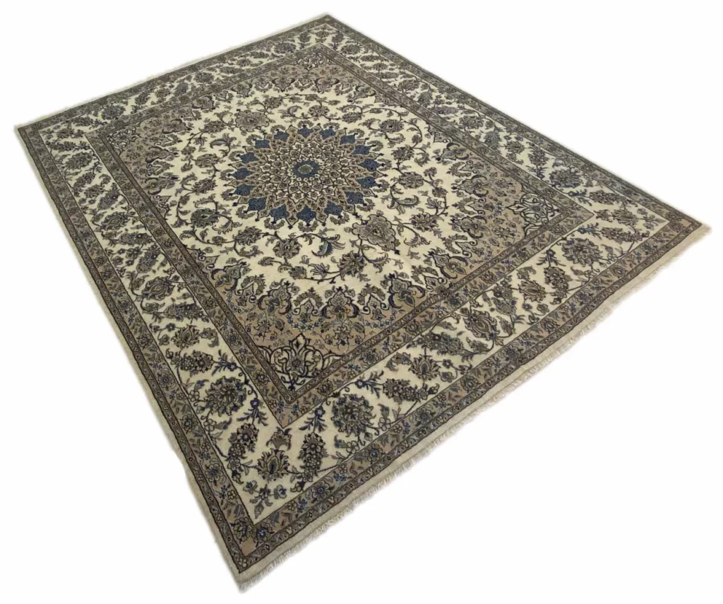 Perserteppich Nain 300 x 240 cm Wolle handgeknüpft