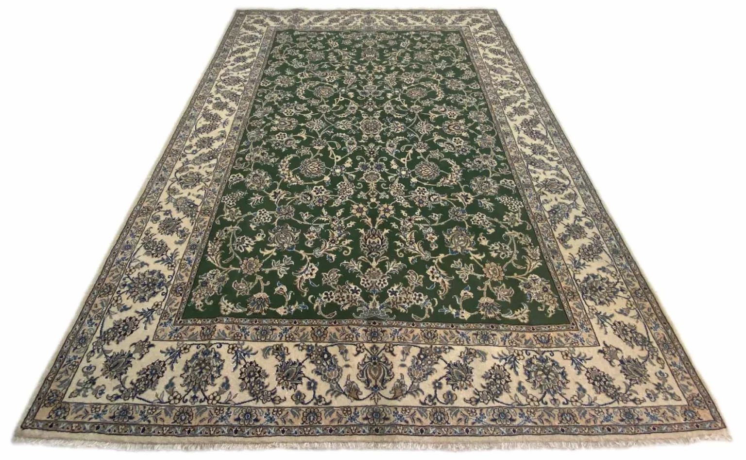 Perserteppich Nain 352 x 245 cm Wolle handgeknüpft