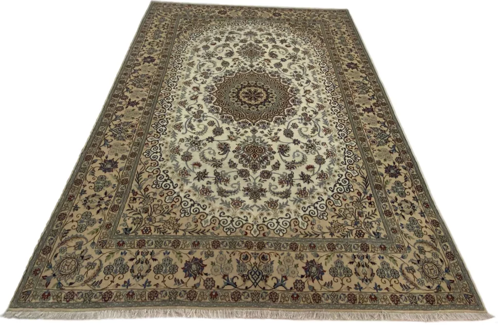Perserteppich Nain 305x203 cm Wolle handgeknüpft