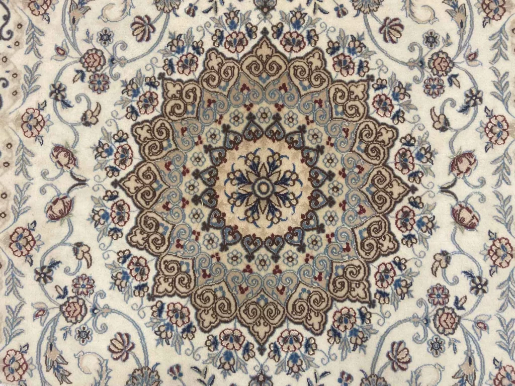 Perserteppich Nain 305x203 cm Wolle handgeknüpft