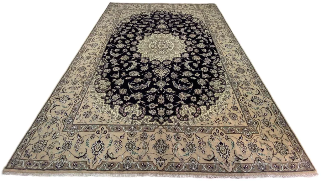 Perserteppich Nain 347 x 249 cm Wolle handgeknüpft