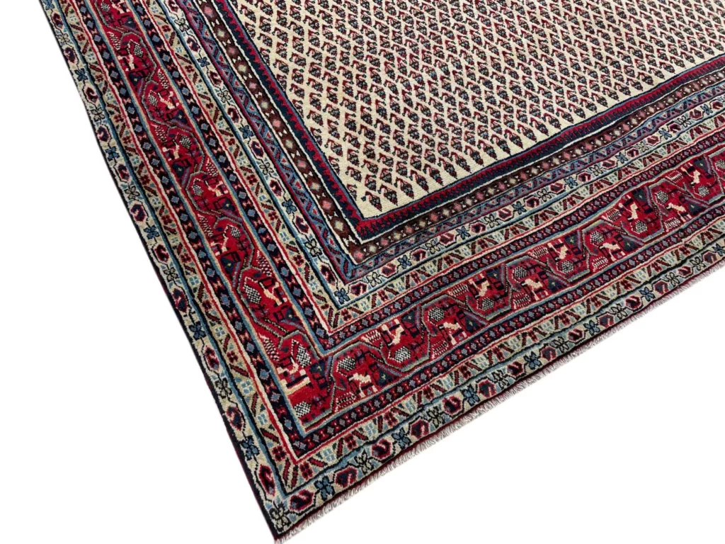 Perserteppich Sarough 300 x 215 cm Wolle handgeknüpft