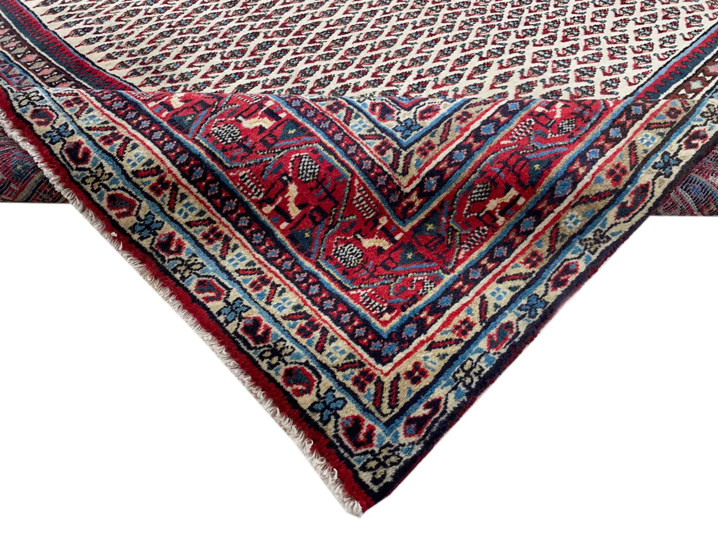Perserteppich Sarough 300 x 215 cm Wolle handgeknüpft