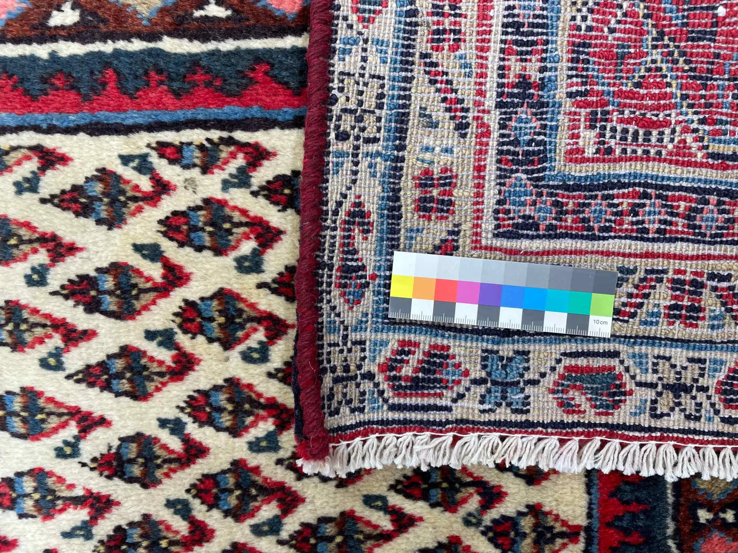 Perserteppich Sarough 300 x 215 cm Wolle handgeknüpft