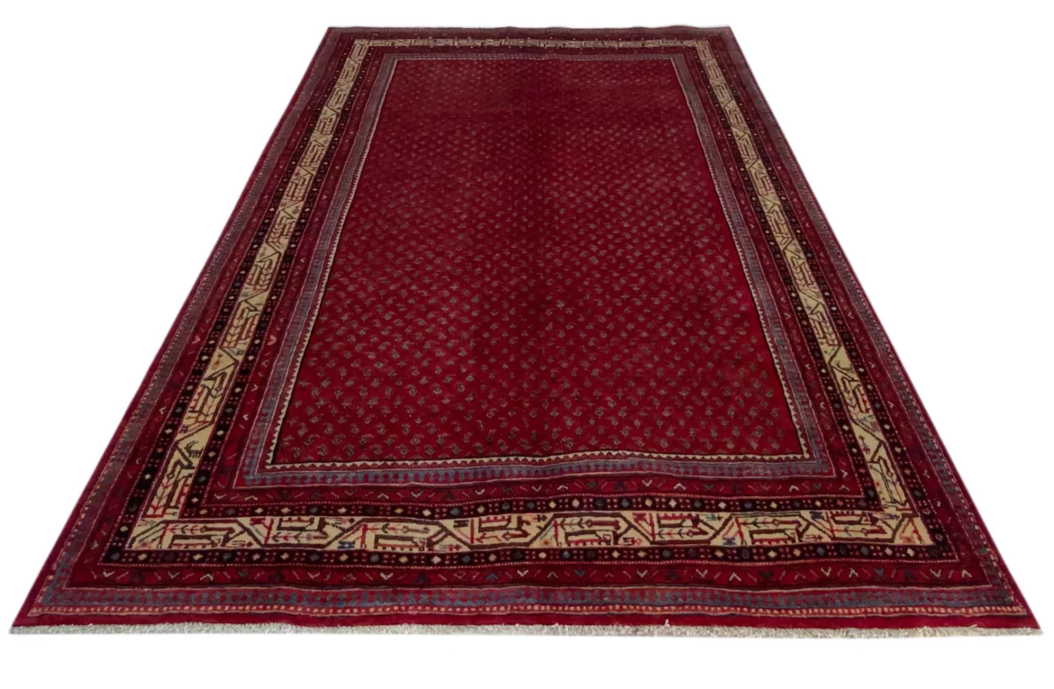 Perserteppich Sarough 325 x 215 cm Wolle handgeknüpft