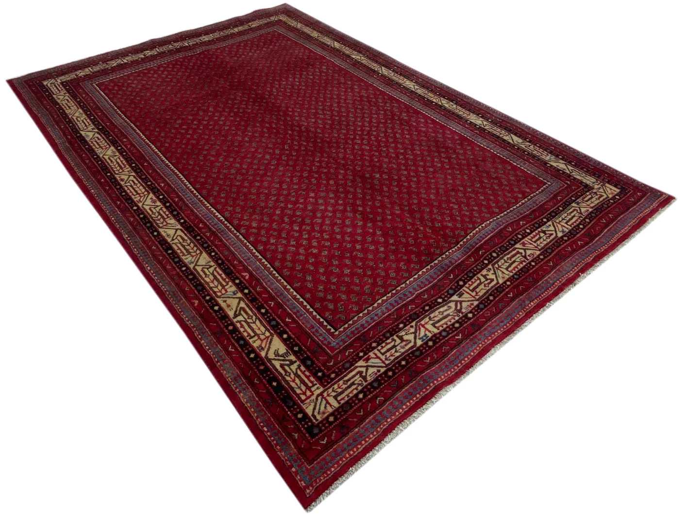 Perserteppich Sarough 325 x 215 cm Wolle handgeknüpft