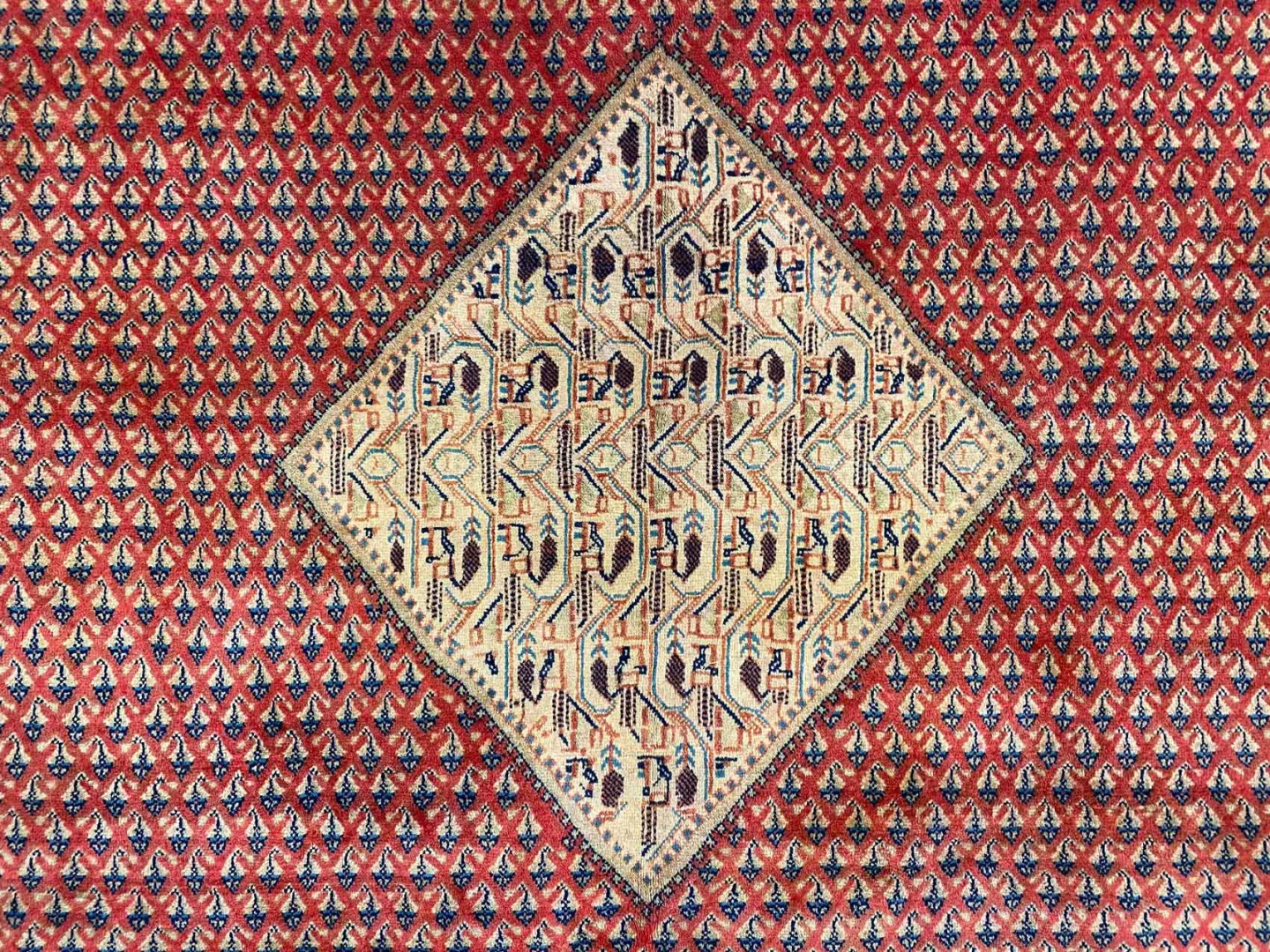 sarough-orientteppich-327x220-cm-200000-knoten-handgeknupft-5 Perserteppich Sarough 327 x 220 cm Wolle handgeknüpft