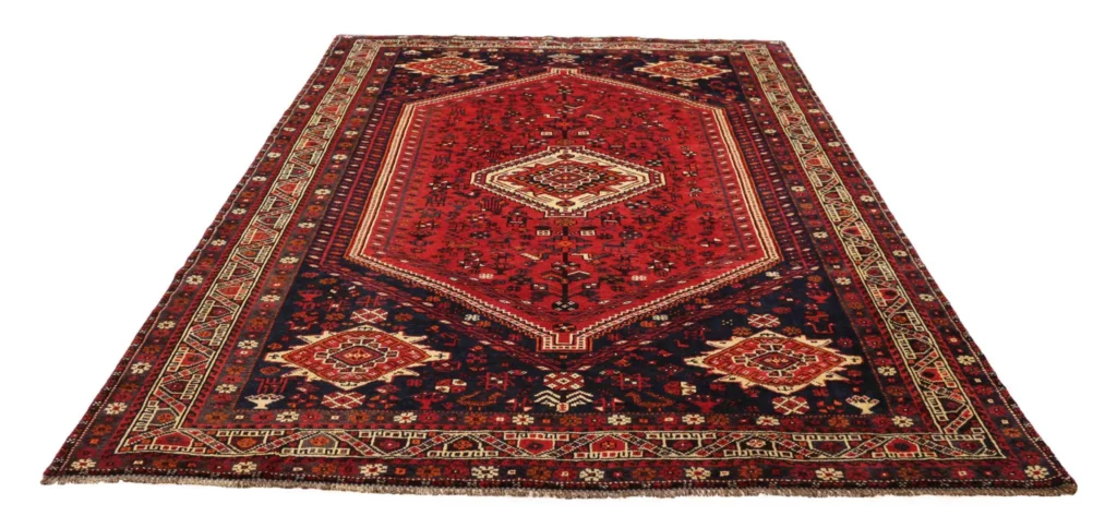 Perserteppich Shiraz 300 x 209 cm Wolle handgeknüpft