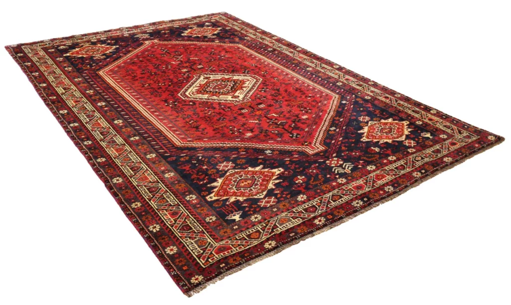 Perserteppich Shiraz 300 x 209 cm Wolle handgeknüpft