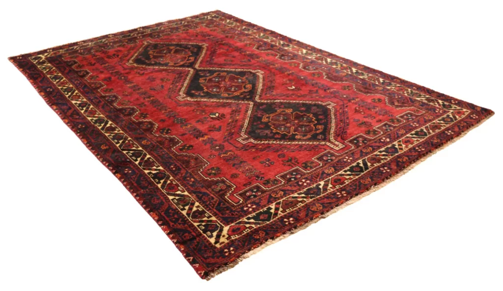 orientteppich-shiraz-303-x-215-cm-100000-knoten-m-handgeknupft-2 Perserteppich Shiraz 303 x 215 cm Wolle handgeknüpft