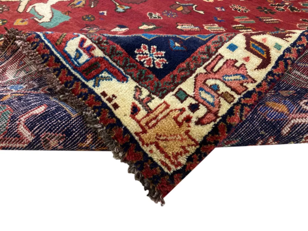 shiraz-teppich-303-x-215-cm-100000-knoten-handgeknupft-fur-teppiche-8 Perserteppich Shiraz 303 x 215 cm Wolle handgeknüpft