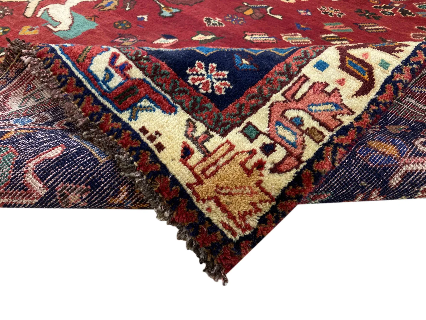 shiraz-teppich-303-x-215-cm-100000-knoten-handgeknupft-fur-teppiche-8 Perserteppich Shiraz 303 x 215 cm Wolle handgeknüpft